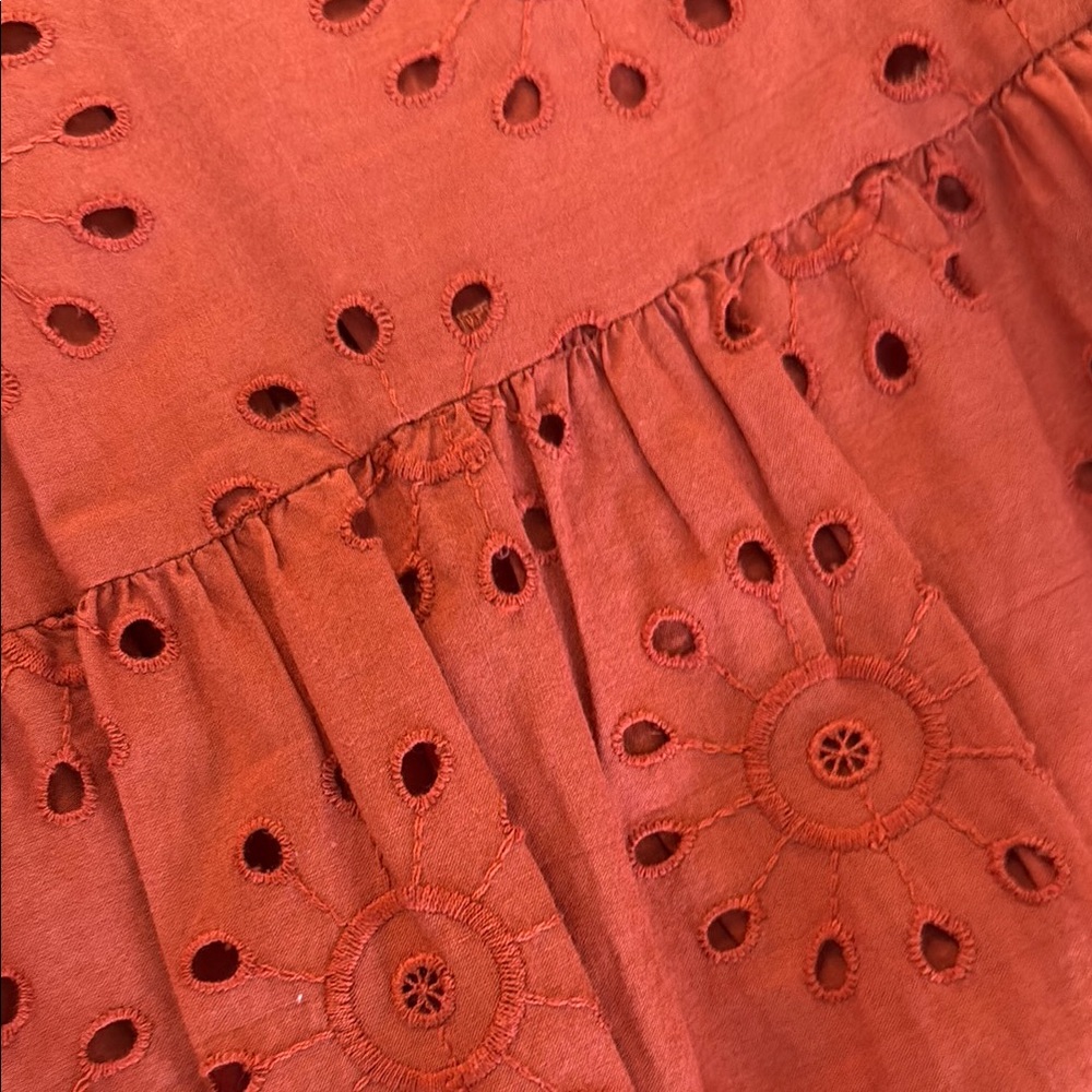 Loft Terracotta Sleeveless Dress - Picture 4 of 4